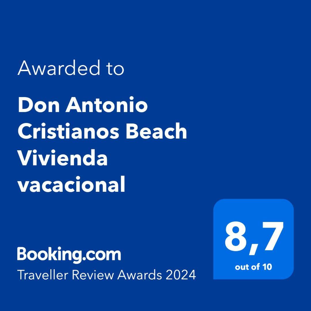 Don Antonio Cristianos Beach Vivienda Vacacional 洛斯克里斯蒂亚诺斯 外观 照片